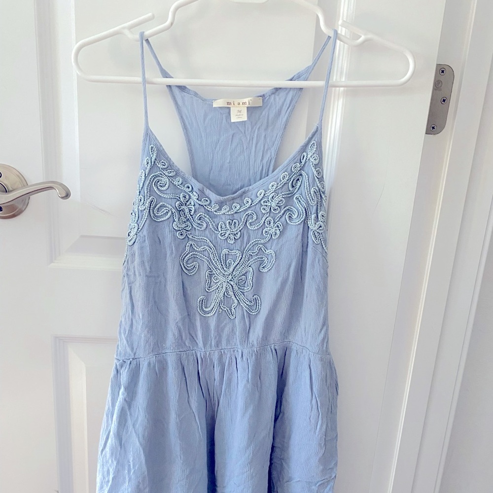 Blue dress